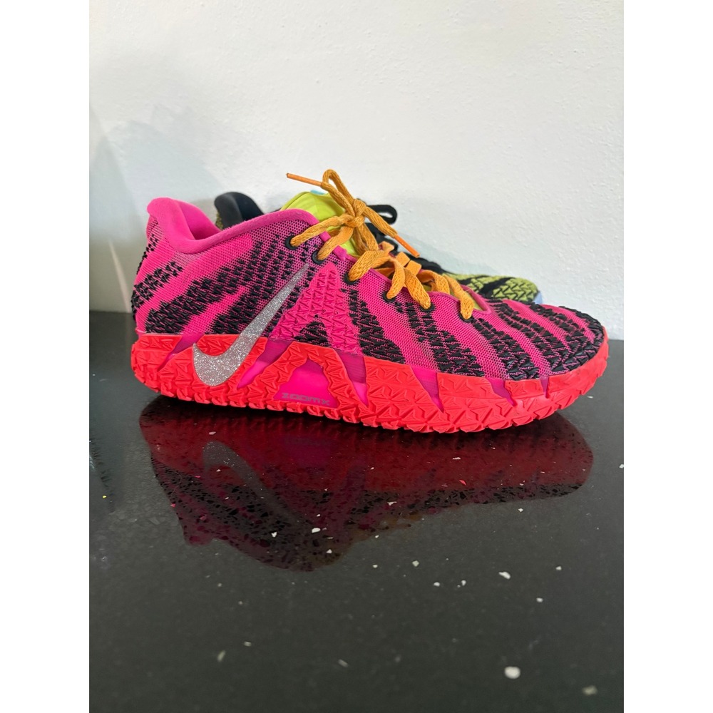 Nike Shoes Mismatched Neon Pink Volt Black Simon Mens